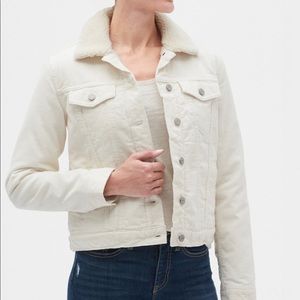 Corduroy Sherpa jacket